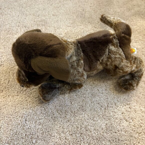 Bass Pro Shops Plush‎ Dog Brown Floppy Ears Realistic Design Soft Toy 14” - Picture 1 of 10